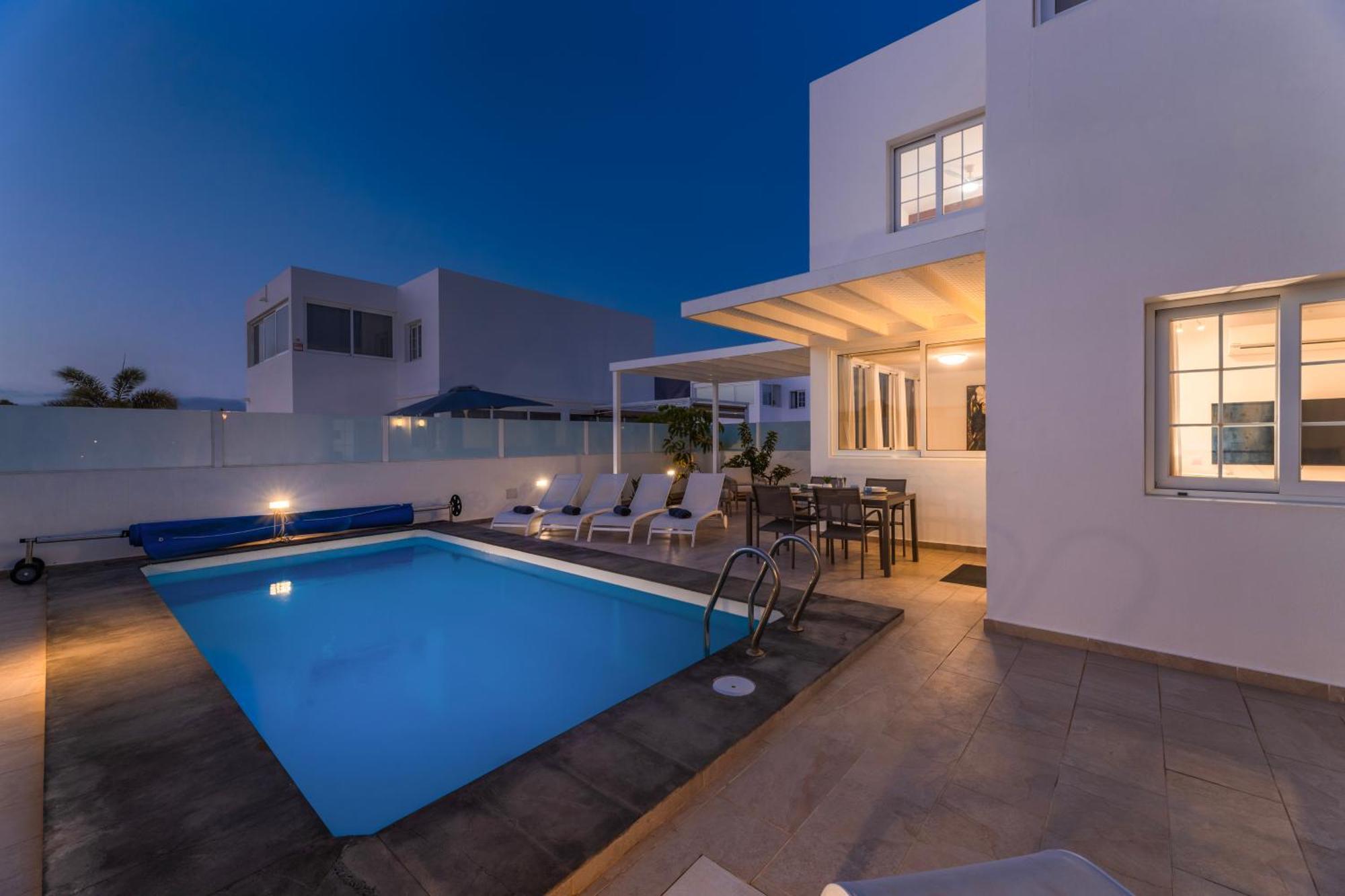 Villa Atlantica - Heated Pool In Playa Blanca Dış mekan fotoğraf